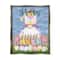 Stupell Industries Happy Easter Garden Gnome Eggs Floater Framed Art